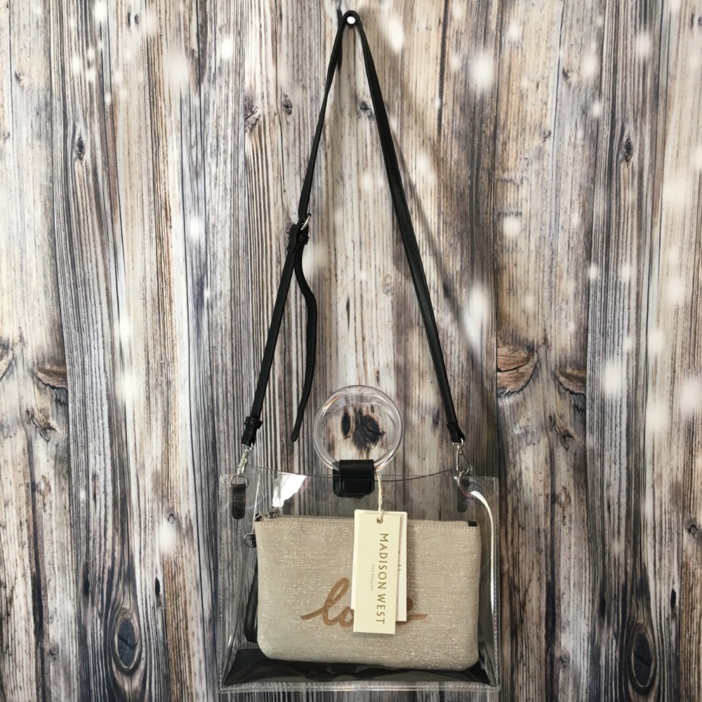 NWT Madison West Shoulder Bag-in-Bag